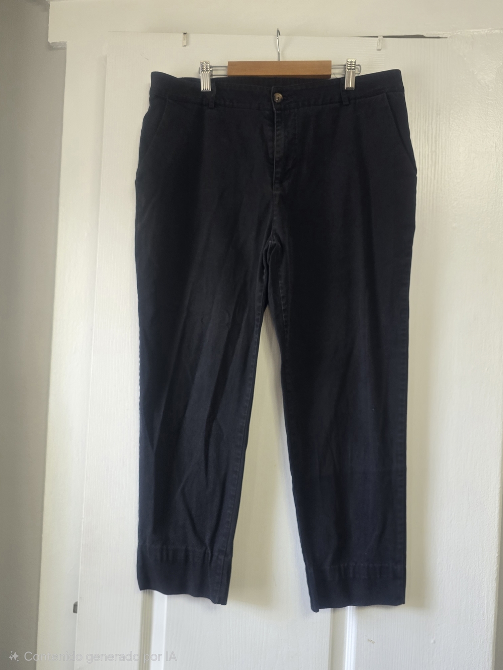 Women's Black Stretch Pants XL No Brand - Picture 2 of 8